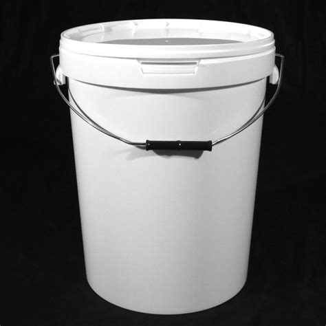 White food grade buckets online