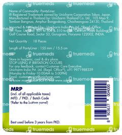 Sofy Antibacteria Pantyliner 18 - Uses, Side Effects, Dosage, Price ...