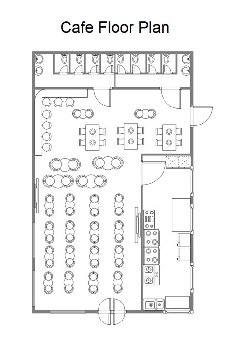 Layout Plan of a Computer Cafe 的图像结果