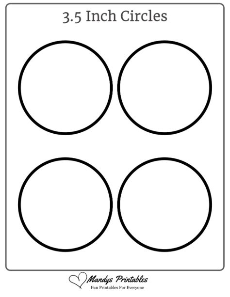 Circle Printable 的图像结果