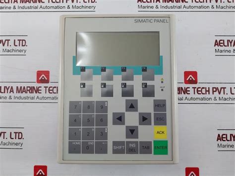 Siemens Simatic 6Av6 641-0Ca01-0Ax1 Operator Panel Op 77B 24V Lc Displ ...