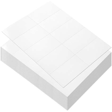 Buy Index Note Cards for Studying, Blank Flashcard Sheets (100 ...
