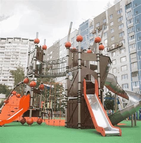 Детские площадки ЭЛМАФ купить в Нижнем Новгороде/Солнечный город