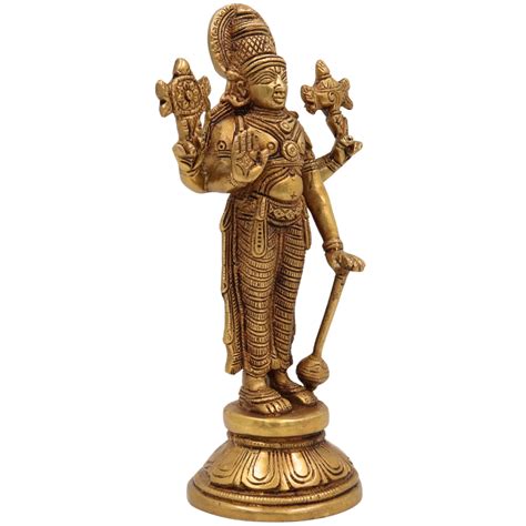 vishnu idol, narayana murti, perumal statue, lord vishnu brass, brass ...