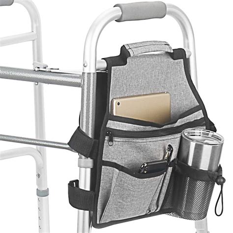 Side Walker Bags,Walker Organizer Pounch for Rollator and Folding ...