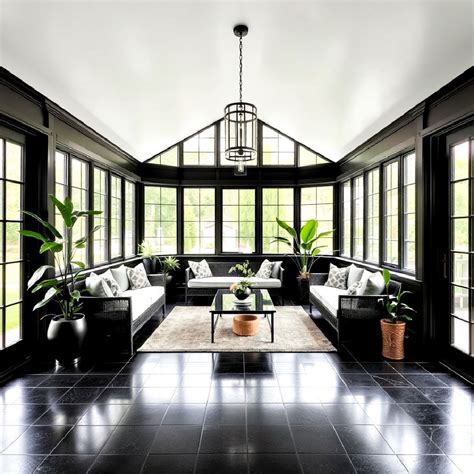 15 Black Sunroom Ideas for A Modern and Chic Space