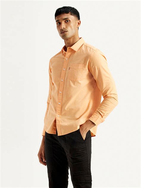 Men's Solid Slim Fit Shirt – Levis India Store