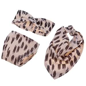 Bnf®3pcs Doll Leopard Printed Swimsuit Swimwear for 30cm Dolls ...