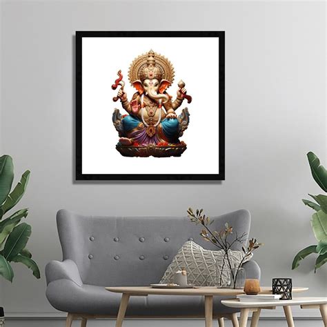 Lord Ganesha wall Paintings - Modern Arts