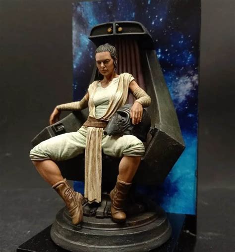 Star Wars Rey Skywalker Nude 3D Figure 3D Erotic Star Wars - Etsy