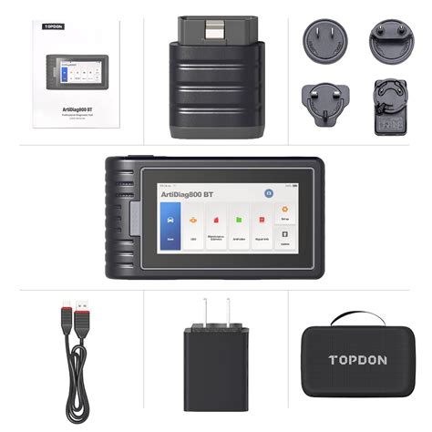 TOPDON Artidiag 800BT AD800BT Mid-level Diagnostic Tool with 2 Years Upgrade