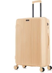 NASHER MILES Pondicherry Hardside Polypropylene Peach Trolley Check-in ...