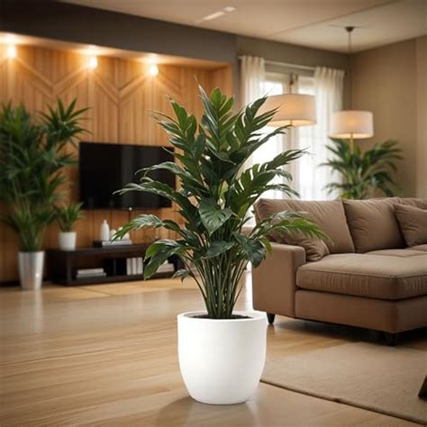 Muddstyles Premium Plastic Big Tower Pot Planter 14 inch Flower Pots ...