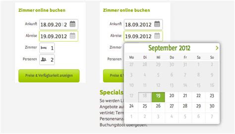 online Buchungstool - schöner, besser, reifer