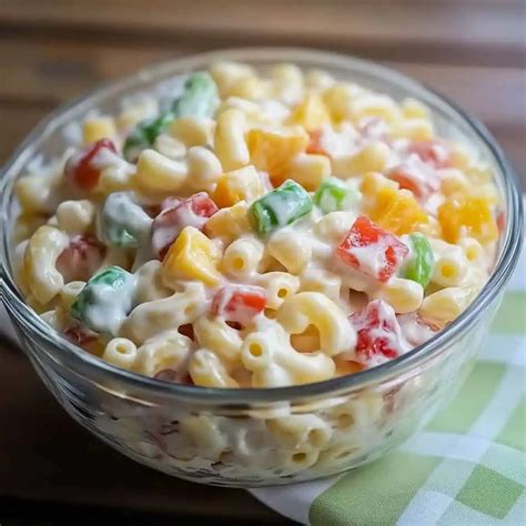 Filipino Sweet Macaroni Salad - Kusina Secrets