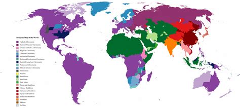 World Religion Map 的图像结果