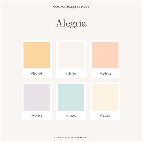 Alegría Colour Palette | Brand color palette, Hex color palette ...