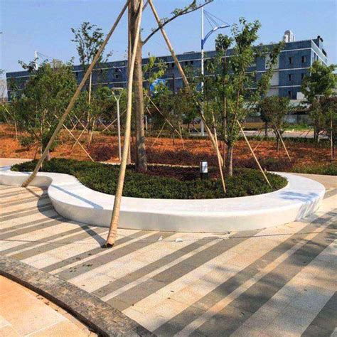 圆形玻璃钢树池坐凳 - 深圳市创鼎盛玻璃钢装饰工程有限公司