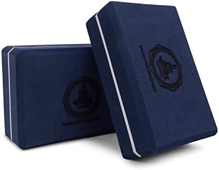 Vedam Yoga Block | Yoga Brick (Set of 2, Extra Large Size), High ...