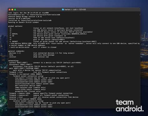 ADB kommandolista för Android | ADB Cheat Sheet Directory