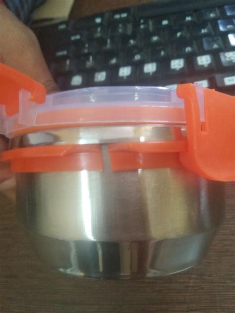 Buy Rema - Stainless Steel Lunch Box Set with 3 Steel Containers ...