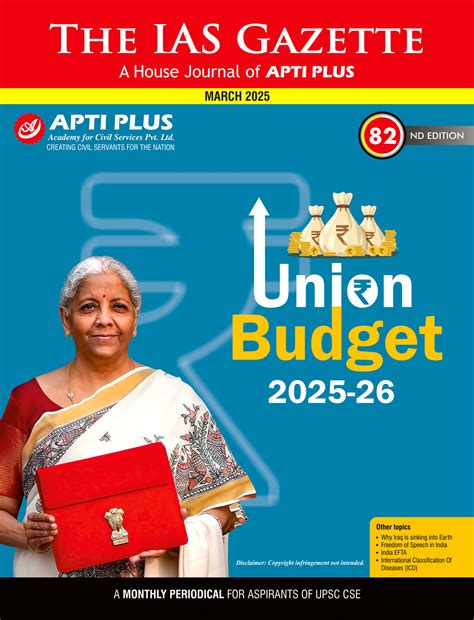 The IAS Gazette MARCH 2025