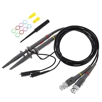 Smgda 2pcs P6020 Upgraded Oscilloscope Clip Probes Kit 20MHz Fully ...