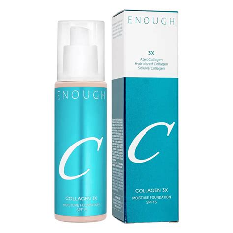 Enough, Collagen 3X Moisture Foundation SPF 15, №20, 100ml