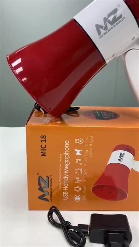 Watch MDB Handheld Megaphone with Loud Speaker on Amazon Live