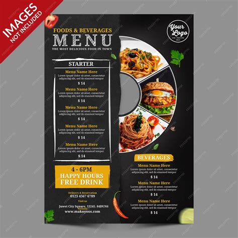 Food Menu Cover Design 的图像结果
