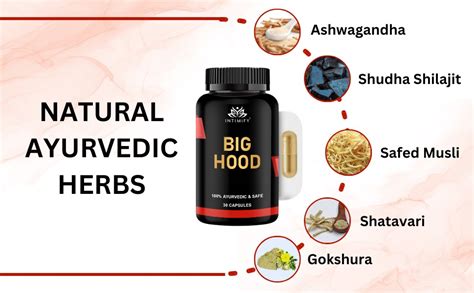 INTIMIFY Ayurvedic Capsules For Men With Ashwagandha, Gokshura ...