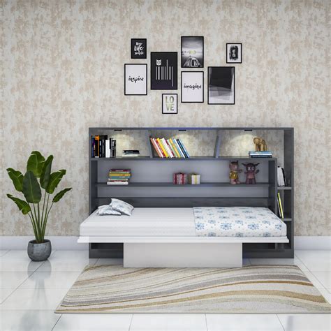 Electra B – Compact Horizontal Wallbed with Storage