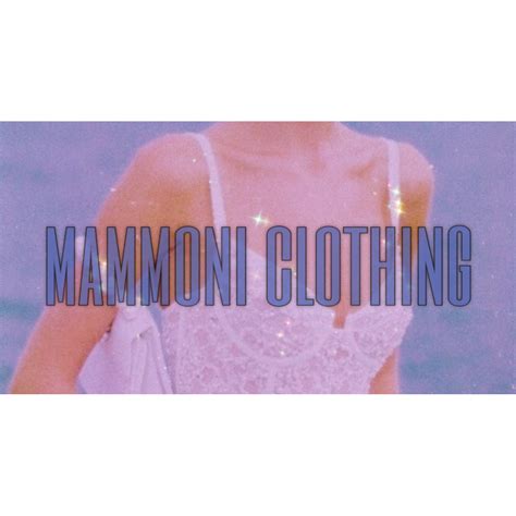 mammoni clothing