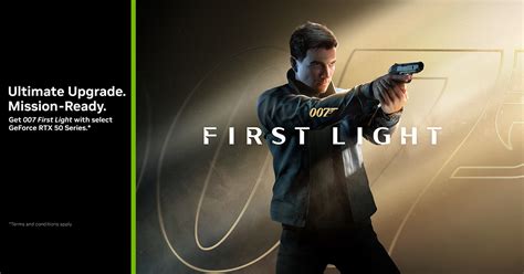 Ultimate Upgrade: 007 First Light GeForce RTX 50 Series Bundle