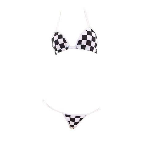 Buy Japanese Style Cute Micro Bikini Lolita Japanese Mosaic Anime Bra ...