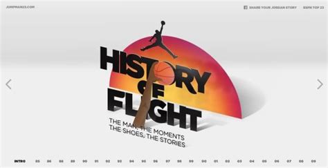 Jordan : History of Flight|运动|酷站欣赏 - 设计佳作欣赏 | News web design, Web ...