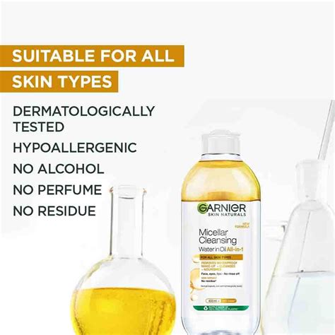 Garnier Oil Infused Micellar Water: Deep Clean & Hydrate