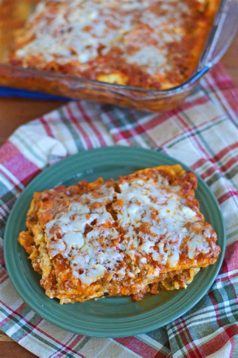 Gluten Free Lasagna Recipe   Let's Be Yummy
