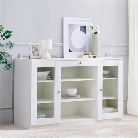 Buy Helios Reynan NXT Sideboard - White from Helios by Home Centre at ...