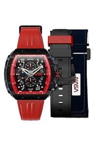 Buy Nubeo Men's 48mm Space Magellan Chronograph NASA Limited Edition ...