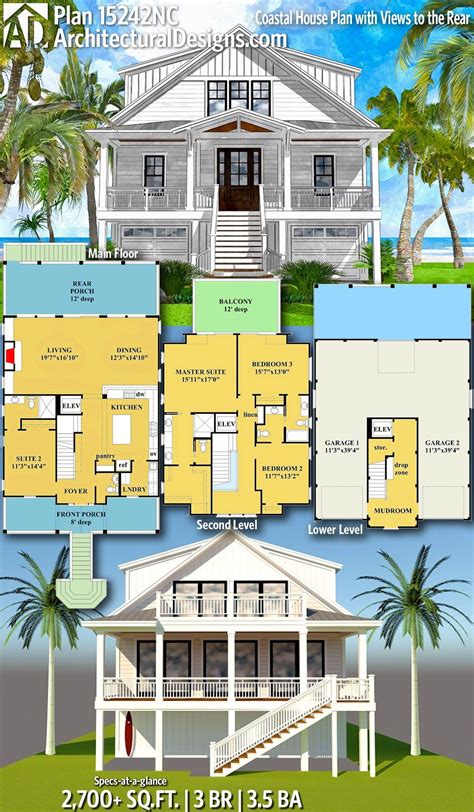 Piling Beach House Plans at Charlene Warden blog