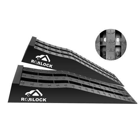 Snapklik.com : ROBLOCK Heavy Duty Car Ramps For Oil Changes And Jack ...