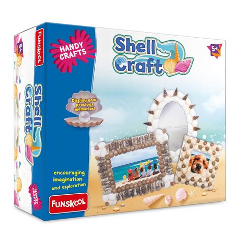 Buy Funskool Handycrafts Shell Craft, Create Gifts, personallised ...