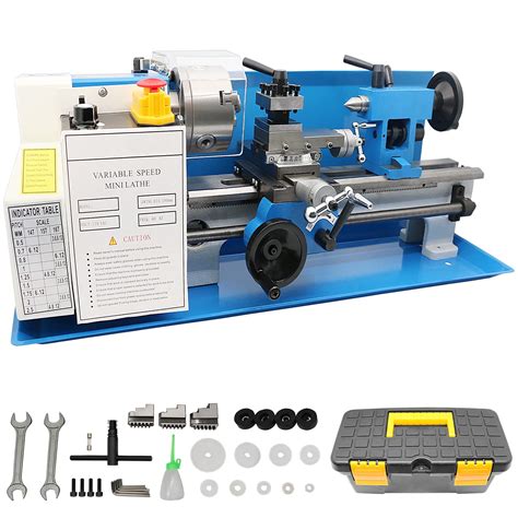 Buy Metal Lathe 7"x14",Mini Metal Lathe 550W, Metal Lathe Variable ...