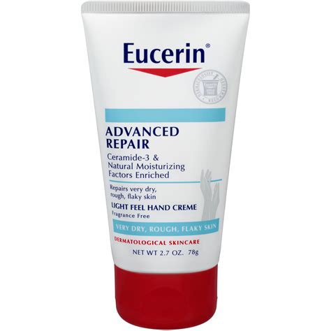 Eucerin Hand Creme, Plus Intensive Repair, 2.7 oz (78 g)