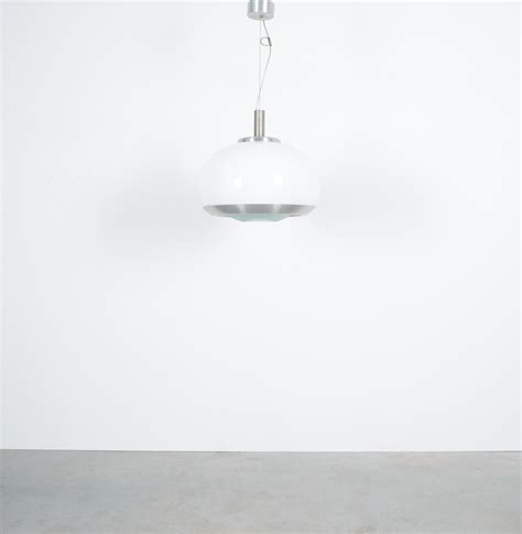 Lumi Translucent Optical Glass Pendant Lamp Italy, circa 1975 – DERIVE