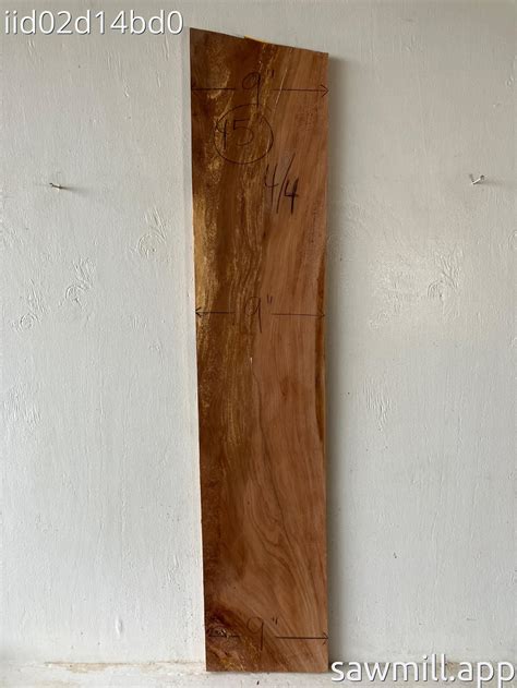 1" x 9" x 45" False Kamani – Kalani Hardwoods