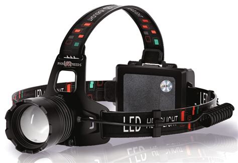 Pick Ur Needs Rechargeable 250W Bright LED Zooming Head Lamp with ...