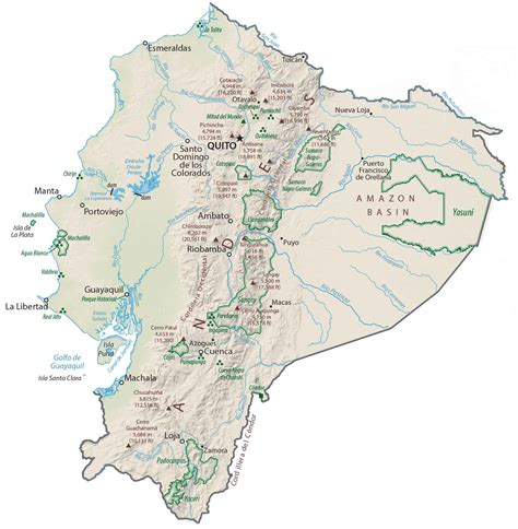Ecuador Map