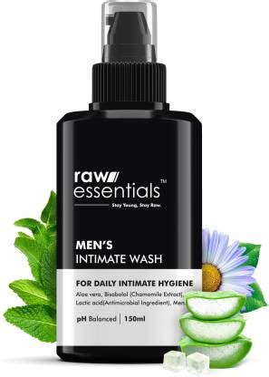 Raw Essentials Intimate Wash For Men pH Balanced - For Daily Intimate ...